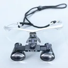 Бинокулярные медицинские увеличительные очки, 2,5 x хирургические зубные лупы мм, для пластмассовой хирургии, клиники домашних животных