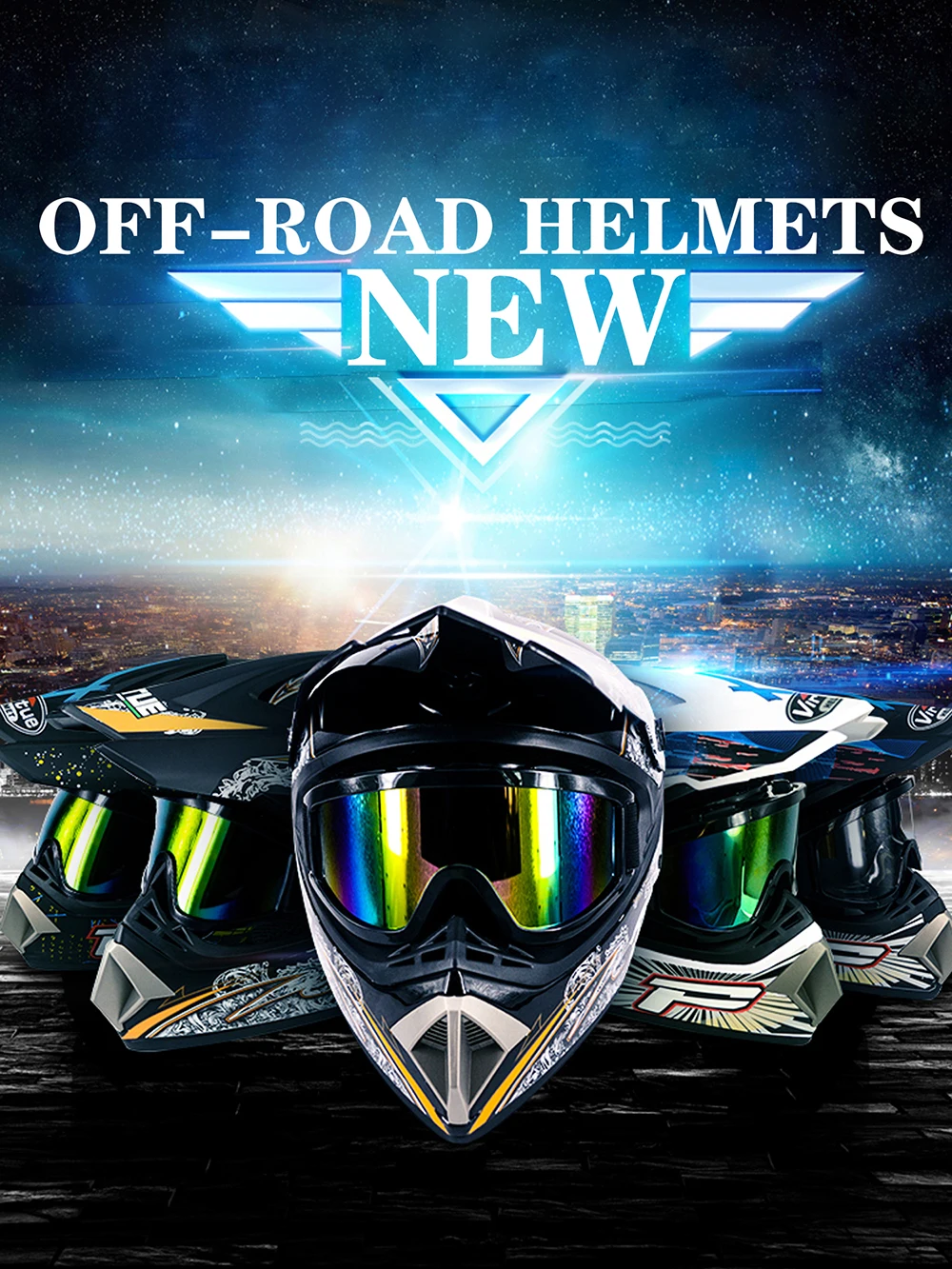 Профессиональный Гоночный Кроссовый шлем hors route Casque Moto Capacete Moto Casco внедорожный мультяшный детский мотоциклетный шлем