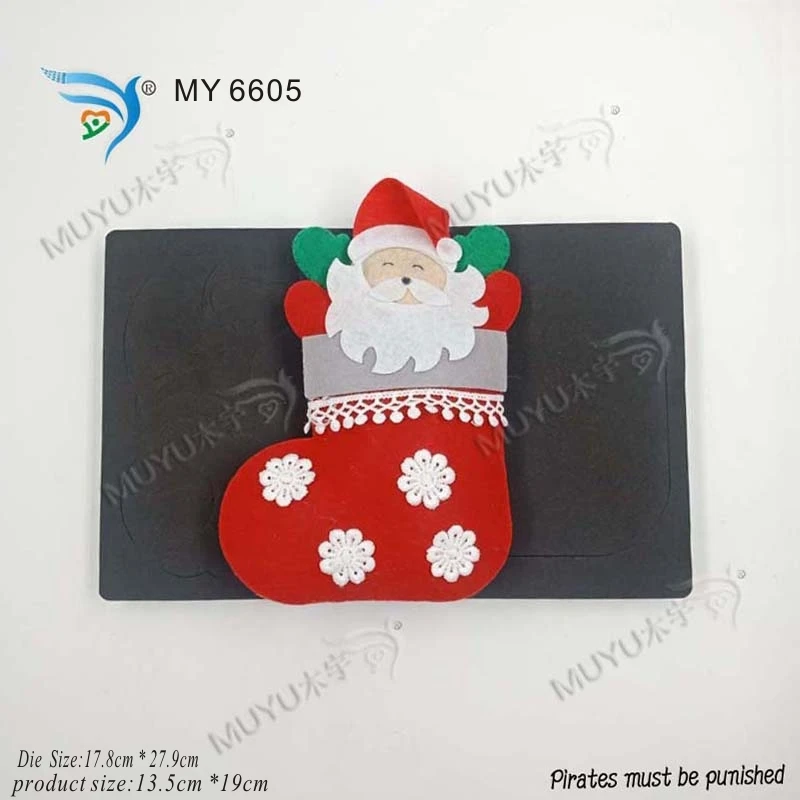 Рождественские украшения носок DIY прессформы для резки 2019 MY6605|die cut|die cut diesdies die |