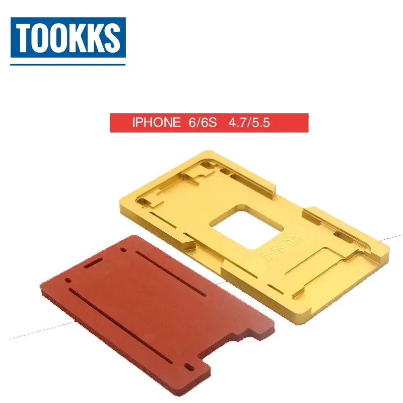 

Aluminium LCD Glass Frame Position Mold OCA Lamination Aligning Useful Metal Mould for Positioning Laminating OCA+Glass+Frame
