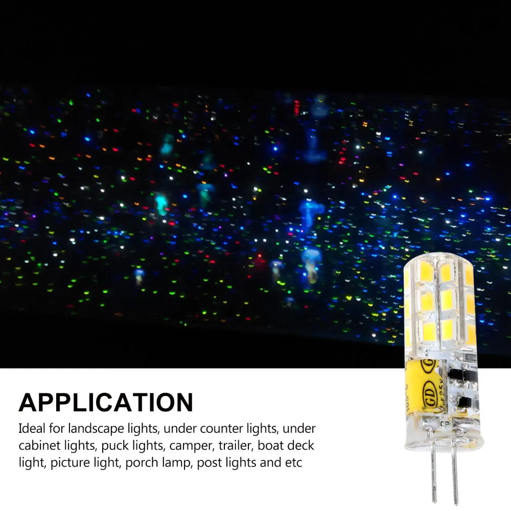 

10 Pcs LED Bulb LED Bulb 24 LED 12V 3W Lamp Bead Bathroom Kitchen Homelighting LED Bulb