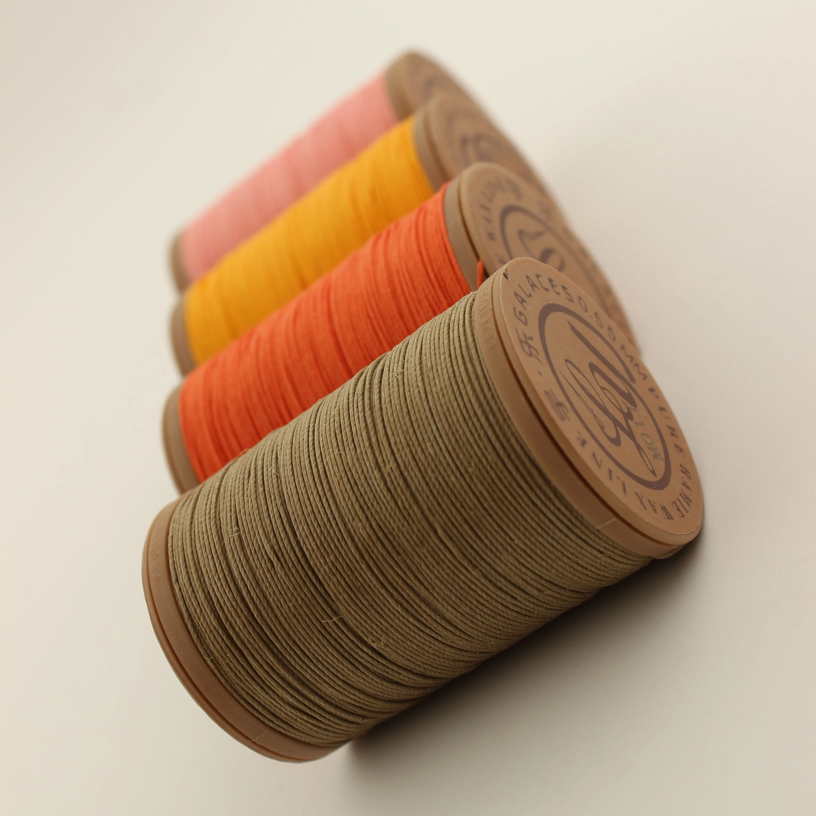 Новое поступление 0 55 мм вощеная нить из чистого натурального волокна длина 70 м 40