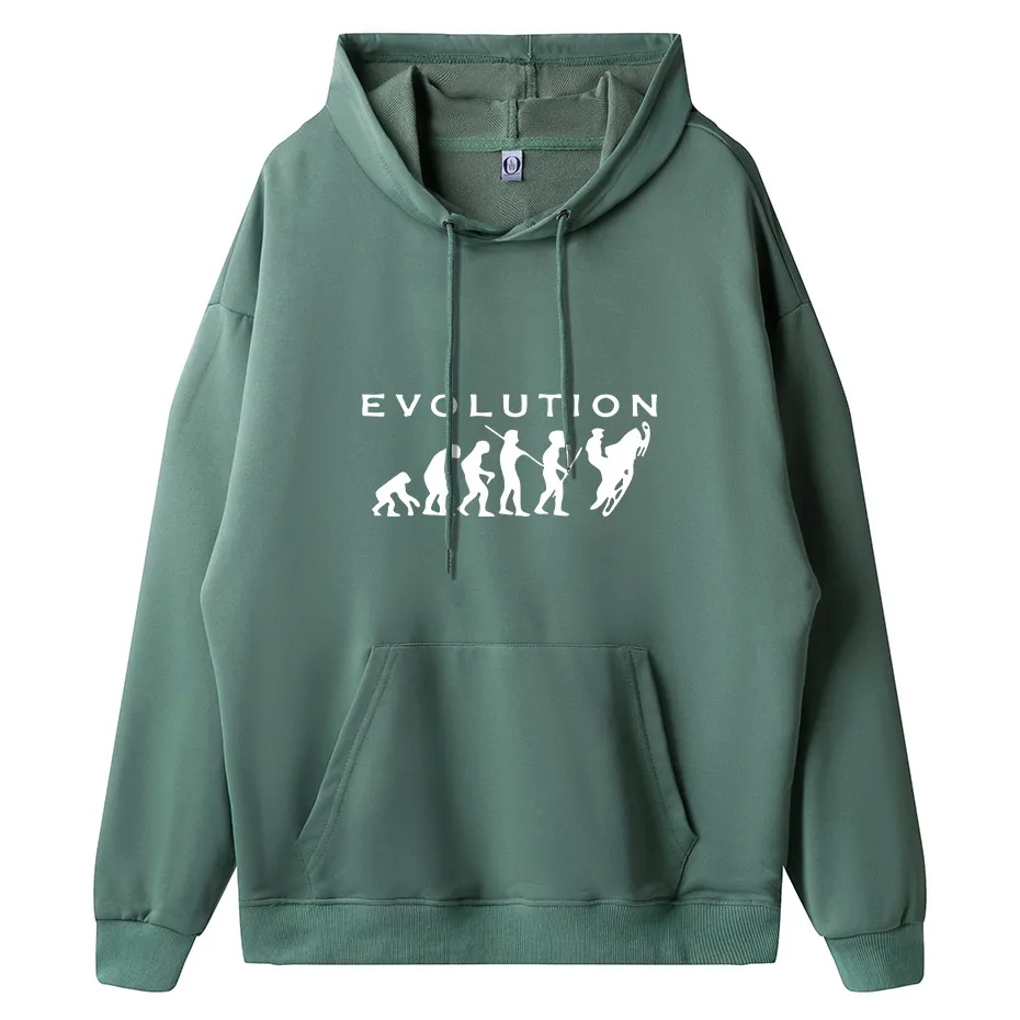 

Модные эволюционные снегоходы с принтом, забавные мужские хлопковые топы с длинным рукавом, толстовки, свитшоты