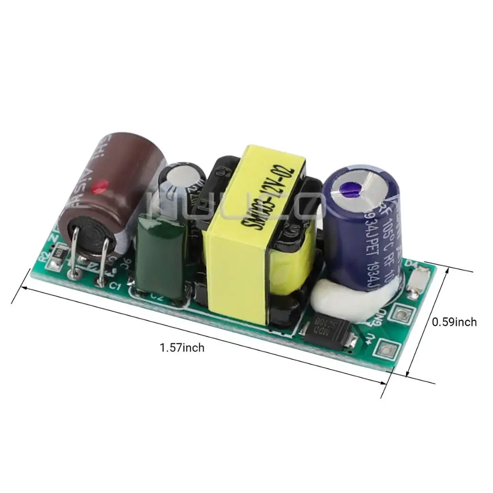 5 шт./лот переменный ток 90 ~ 240 В/110 В 220 в постоянный 12 3 Вт импульсный источник
