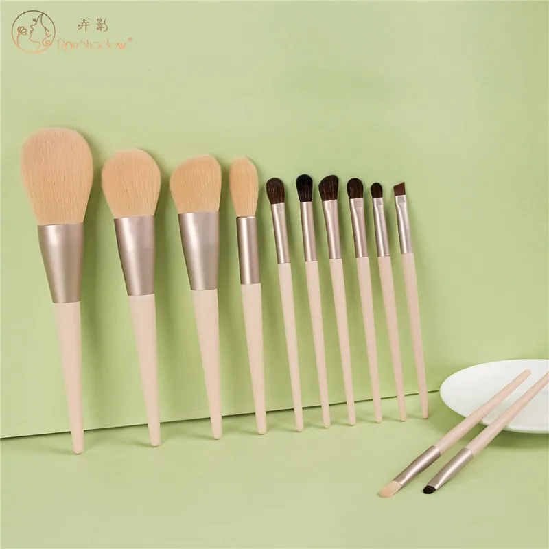 12Pcs Makeup Brushes Set Profession Foundation Powder Eyeshadow Contour Blush Brush Cosmetic Beauty Make Up Kits