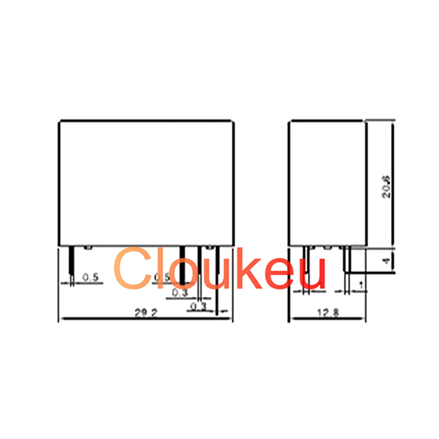 

SMIH-S-105LM 112LM 124LM 5 12 24 16A 4pin