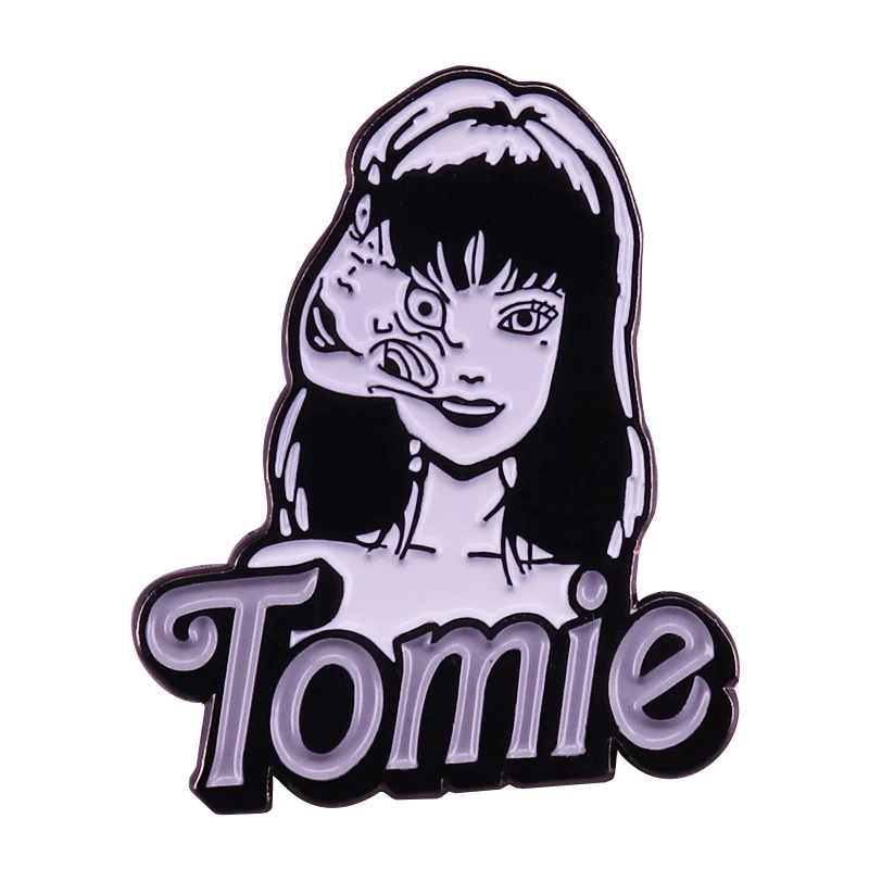 Junji Ito Tomie эмалированная булавка для красивых фанатов манги ужасов