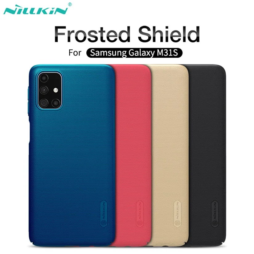 Чехол Nillkin для Samsung Galaxy M31s M51 матовый жесткий защитный чехол из поликарбоната