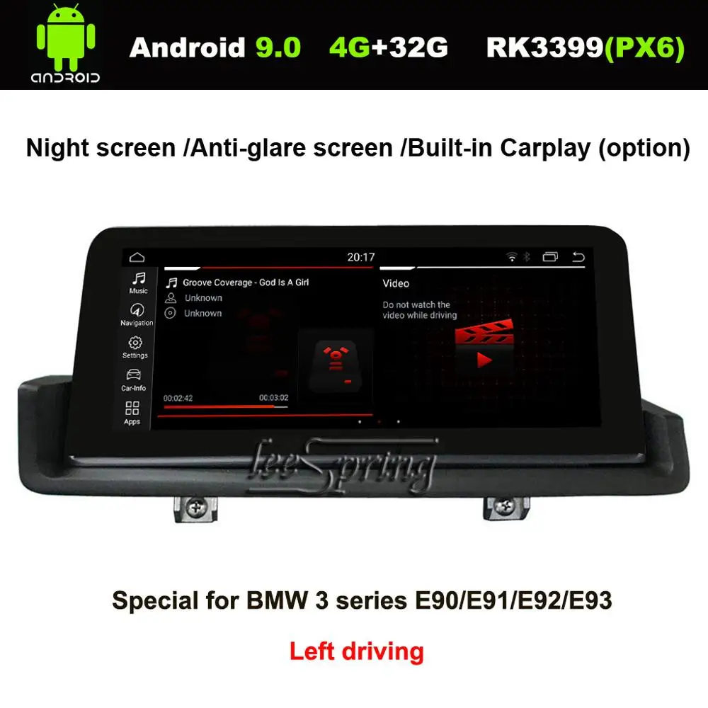 10 25 дюймовый IPS экран Android 8 1 Автомобильный GPS навигатор для BMW 3 серии E90 E91 E92 E93 (2005