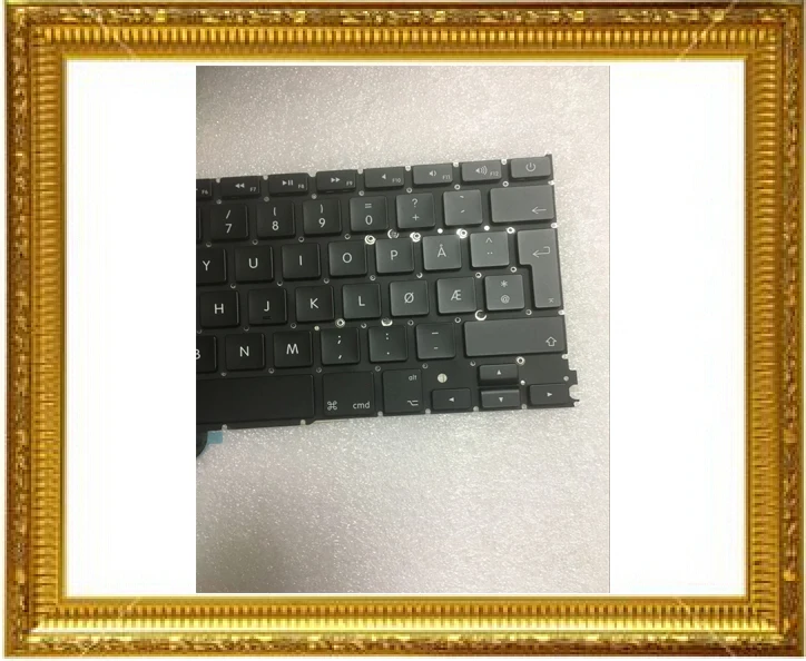 Новый ноутбук A1425 норвежская Клавиатура для Macbook Pro retina 13 &quotA1425 КЛАВИАТУРА 2012 2013