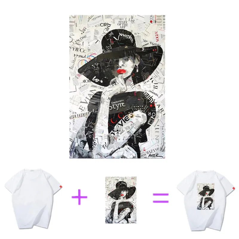 

Women Patch Printed Logo Diy Fashion Clothing Decoration Fabric Biker Patches Deal with It Stickers for Clothes Vogue Gifts