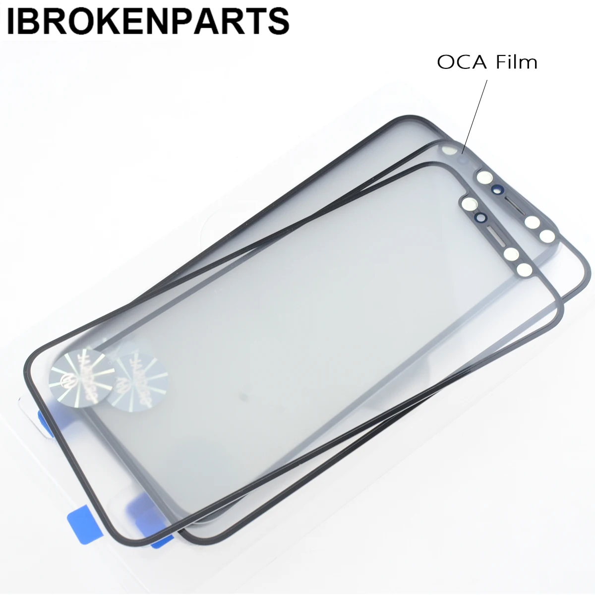 

10PCS AAA Front Outer Screen Glass With OCA Glue for iPhone 12 11 Pro Max X XS XR MAX LCD Touch Lens Repair Replacement