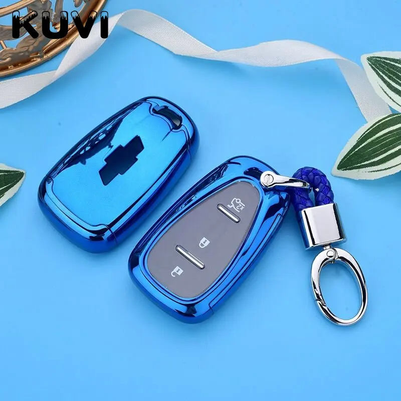 Высококачественный мягкий чехол для автомобильного ключа из ТПУ chevrolet cruze spark camaro