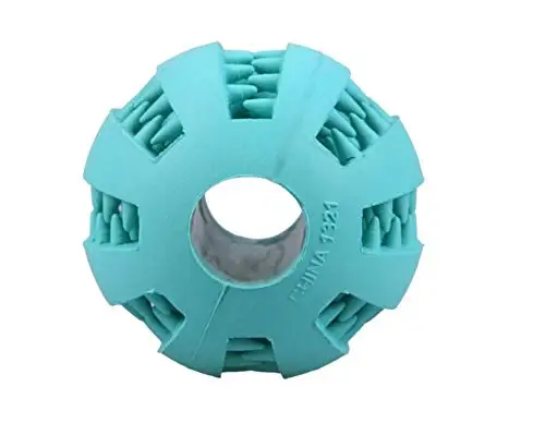 Собака игрушки XL из твердой резины мяч Забавный интерактивный эластичный шар