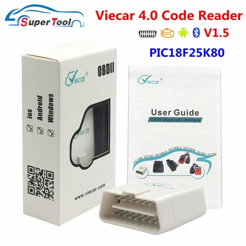 Carton Box OBD2 Viecar V1.5 Bluetooth 4,0 Viecar ELM327 Bluetooth 4 Viecar автомобильный радар-детектор Viecar V1.5 ELM327 Bluetooth 4,0 сканер кода - Цвет: Carton Box
