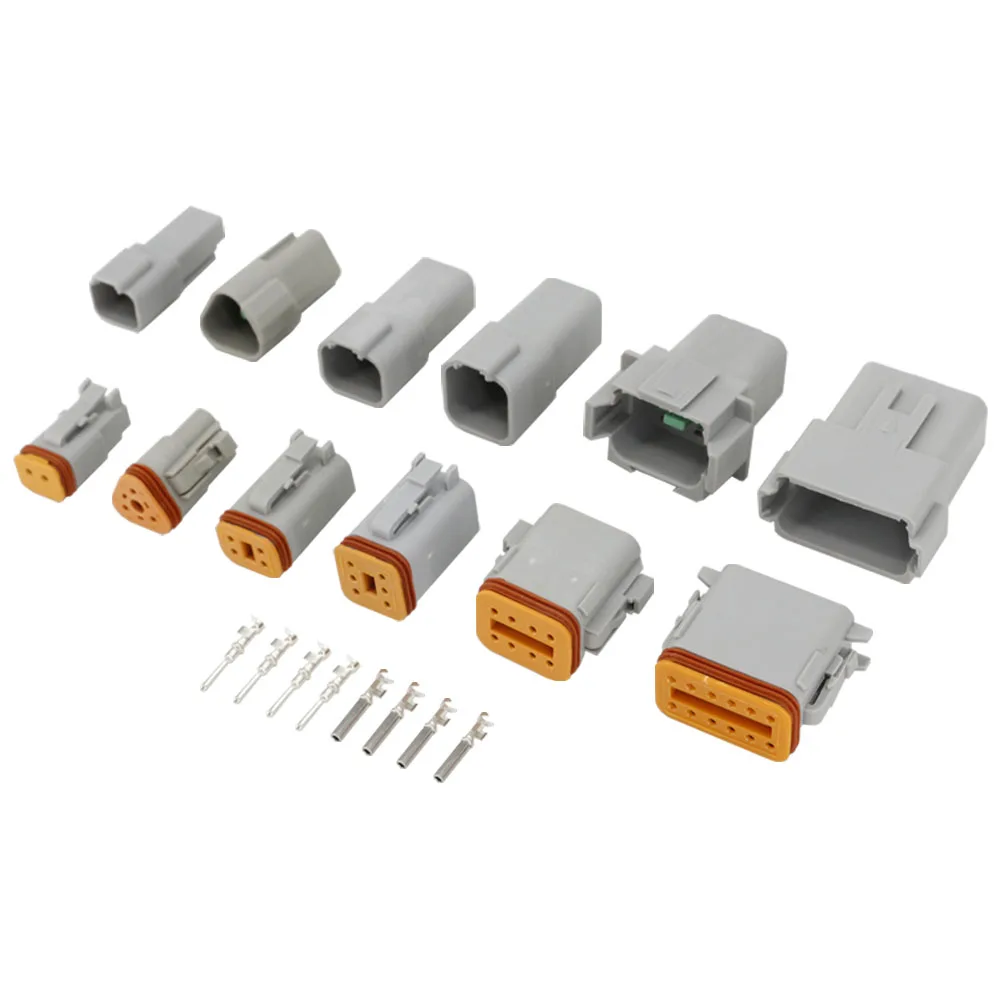 6 комплектов DT DT06/DT04 (2 + 3 4 8 12) контактный двигатель/коробка передач