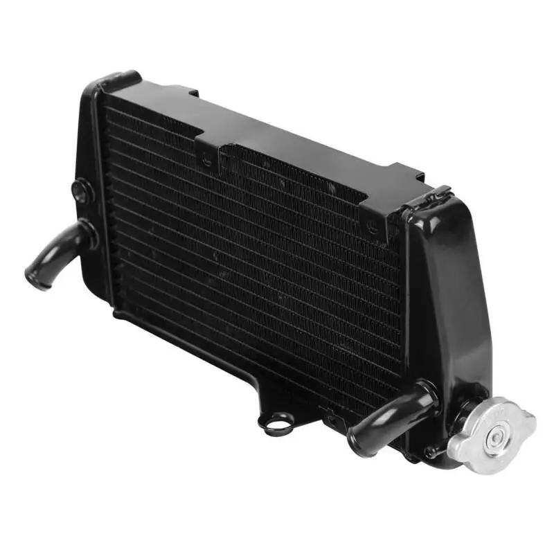 Черный радиатор двигателя в сборе для Kawasaki KL650 87-07 KLR650 91-07 | Автомобили и мотоциклы