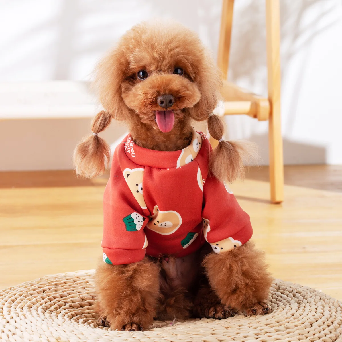 

Одежда для кошек и собак, зимняя теплая искусственная куртка, милая одежда для щенков, искусственная Толстовка для маленьких и средних иску...