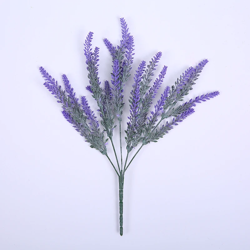 Украшение Романтический Прованс Лавандовые цветок шелковые искусственные цветы