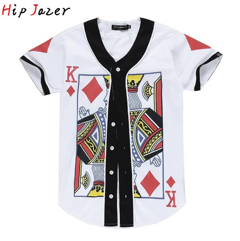 Летняя Гавайская тропическая пляж игральных карт Майки 3D принт Для мужчин