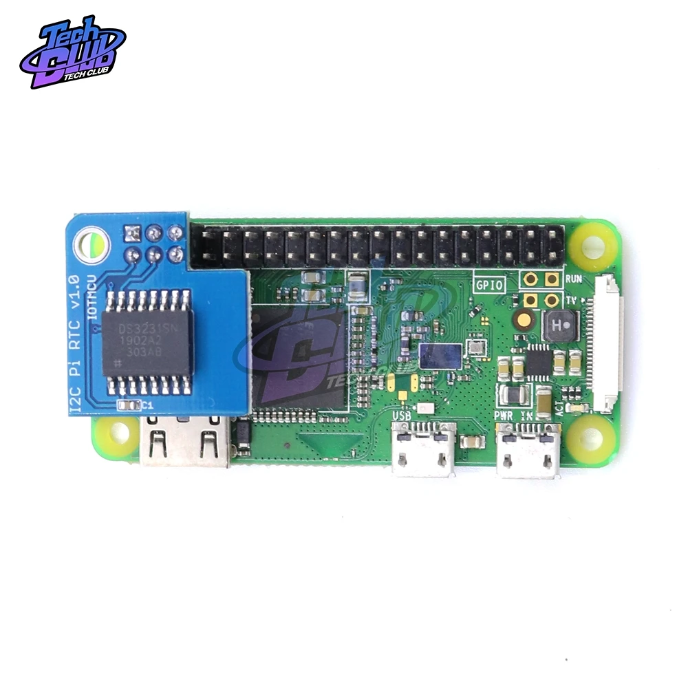 DS3231 I2C Pi аккумулятор RTC спинкой в режиме реального времени (RTC) для Raspberry 4 |