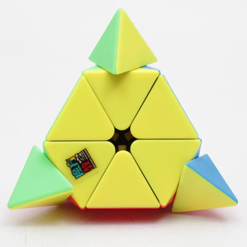 MoYu Cubing класс Meilong 3x3x3 JinZiTa Пирамида магические кубики профессиональные