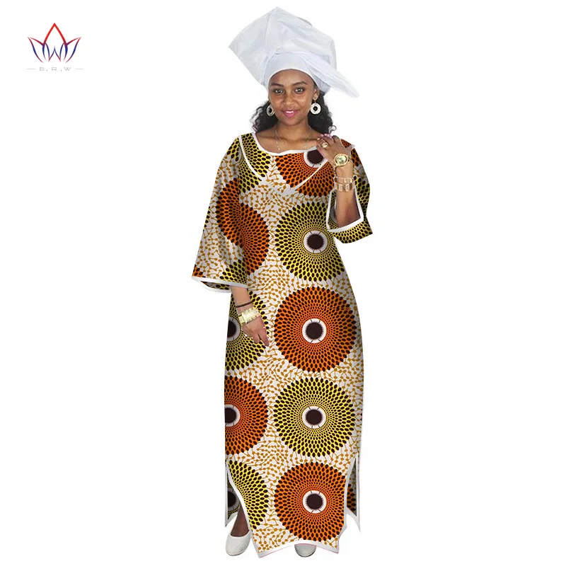 Африканские платья для женщин платье макси с коротким рукавом Африканским