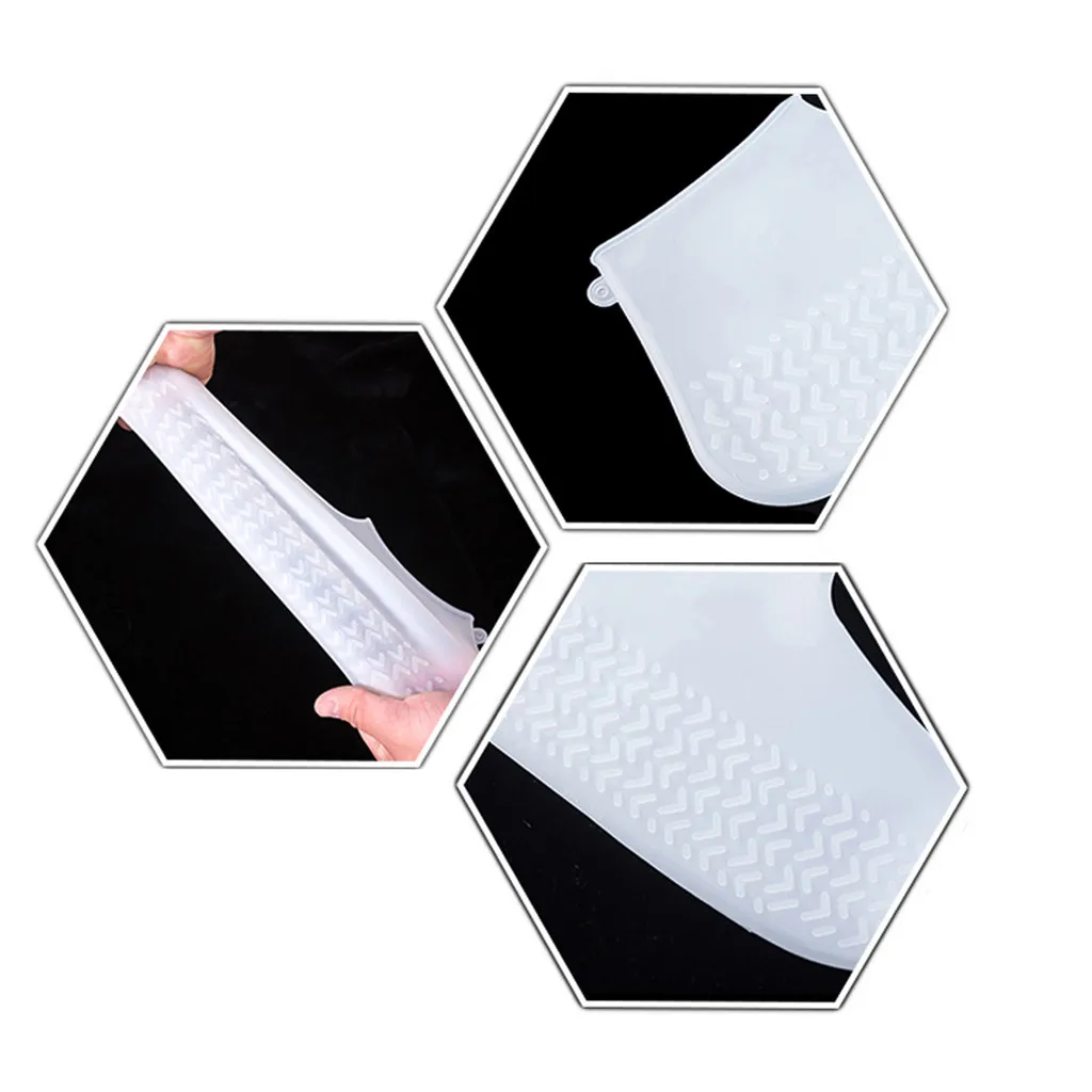 Водонепроницаемые чехлы для обуви от дождя силиконовый чехол многоразовые