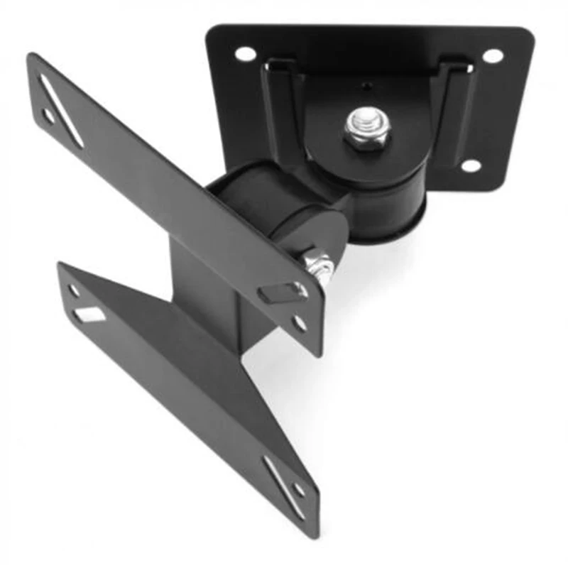 Универсальный вращающийся ТВ ПК монитор Настенный кронштейн для 14 ~ 24 дюймов ЖК
