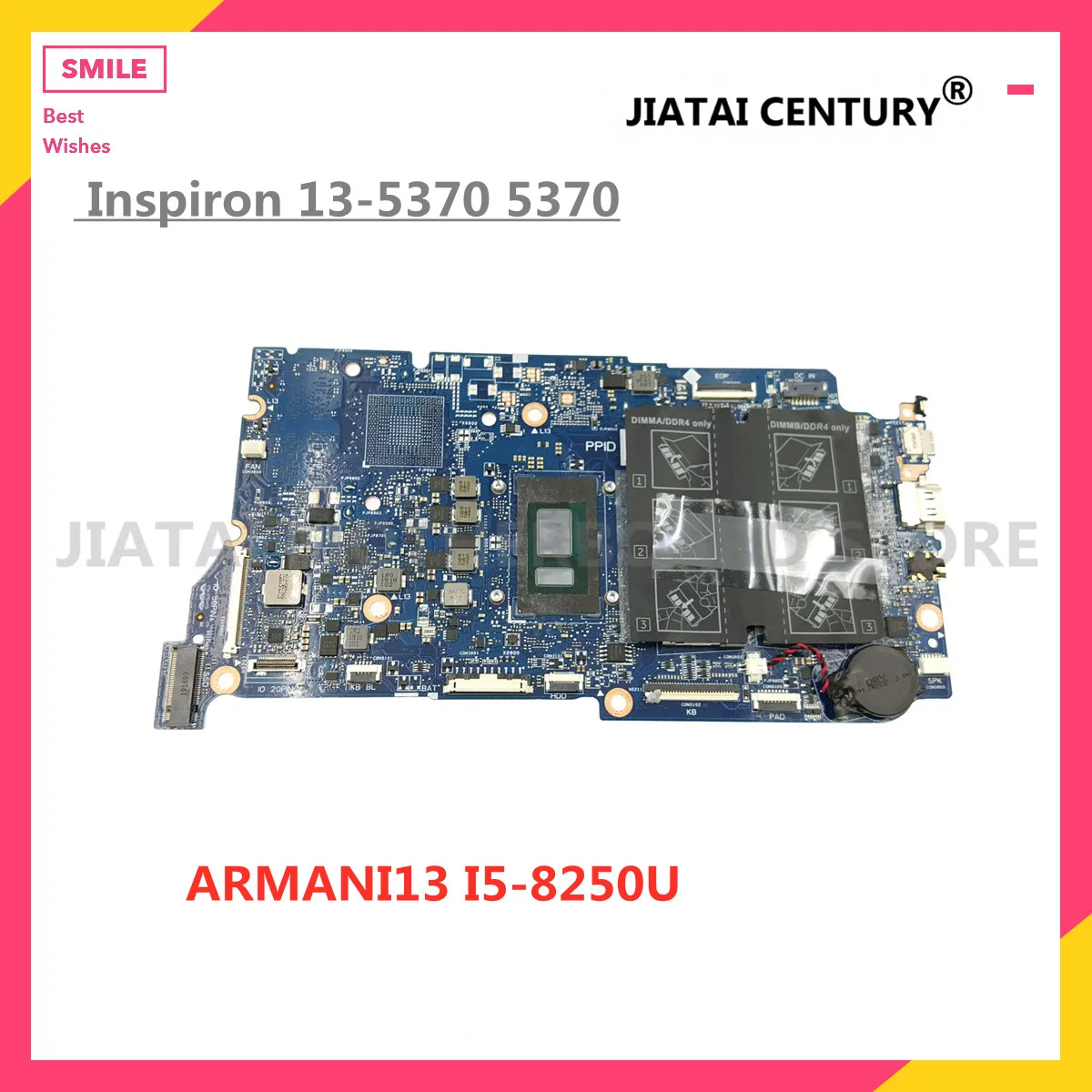 CN 08X87Y 8X87Y ARMANI13 материнская плата для ноутбука Dell Vostro 5370 портативного компьютера с