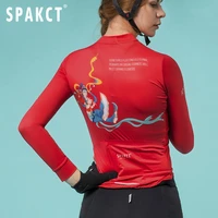 spakct womens cycling spring summer female bmx jersey bike long sleeve bicycle sweatshirts motocross road clothing flying