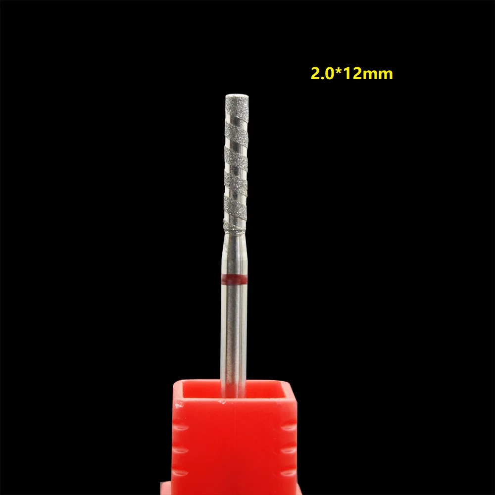 5 Type Diamond Nail Drill Milling Cutter for Manicure Rotary Drill Bits Grinder Burr Cuticle Clean Nail Accessory Tool