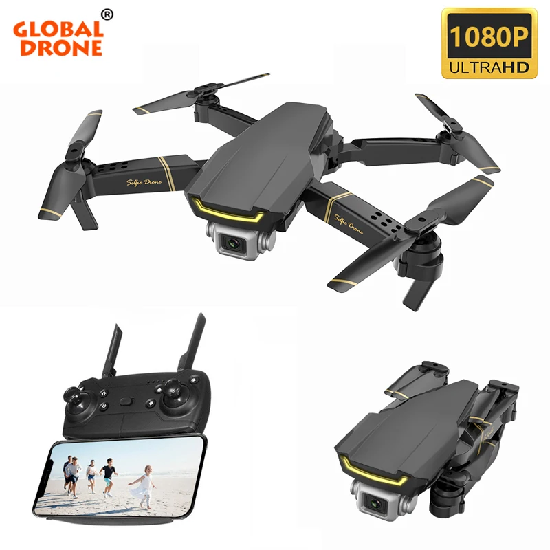 Global Drone GW89 FPV Дрон с 1080P HD WiFi камерой складной Радиоуправляемый вертолет Дрон игрушки мини-Квадрокоптер VS XS816 XS809HW E58 E520