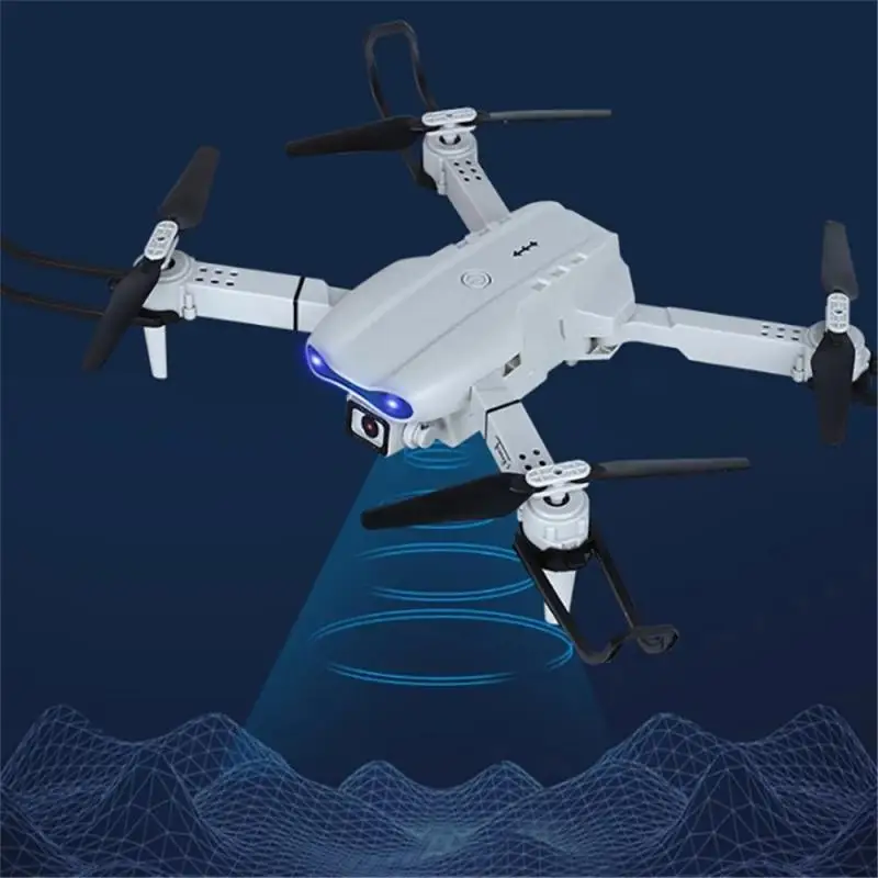 

Дрон Радиоуправляемый E99 PRO, складной Квадрокоптер с двойной камерой 4K HD, Wi-Fi, FPV, автоматический возврат, PK F11