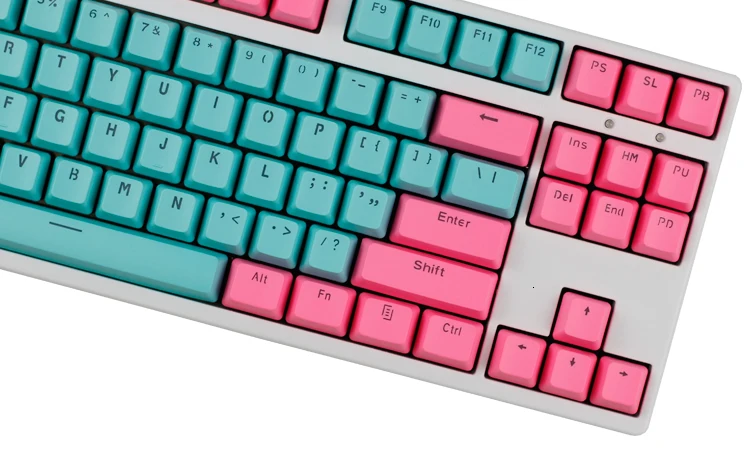 1 комплект ANSI 104 87 Механическая клавиатура PBT с подсветкой ключ колпачок для MX переключатели полупрозрачный ключ крышка s Для EVA Sunshine Dolch queen
