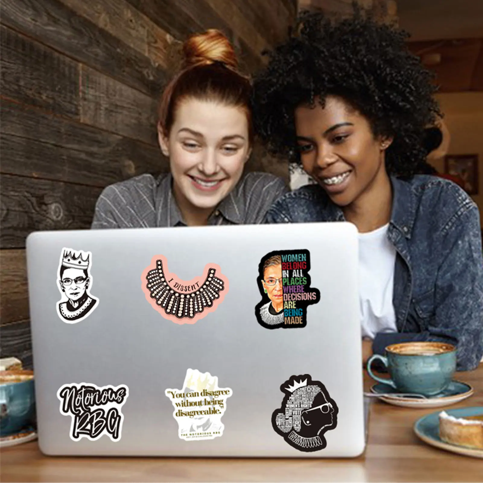 

50 шт. известные RBG Рут Бадер гисберг наклейки s наклейки для ноутбука телефона Скрапбукинг чемодан автомобиль декоративные наклейки