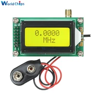 high accuracy frequency counter rf meter 1500 mhz tester module for ham radio 0802 lcd display with backlight 9v