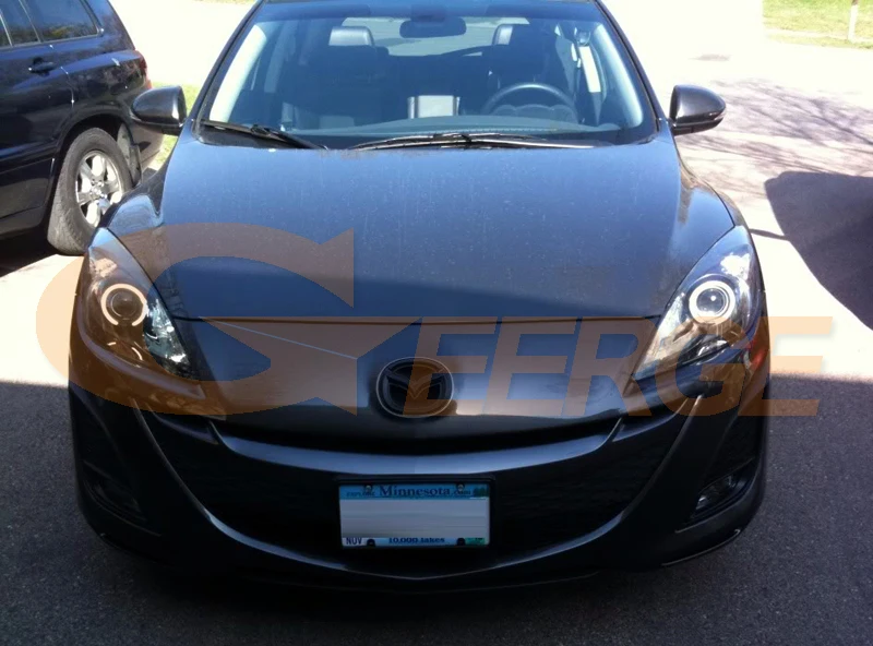 Для Mazda 3 mazda3 BL 2009 2010 2011 2012 2013 отличные ультра яркие CCFL ангельские глазки Halo кольца