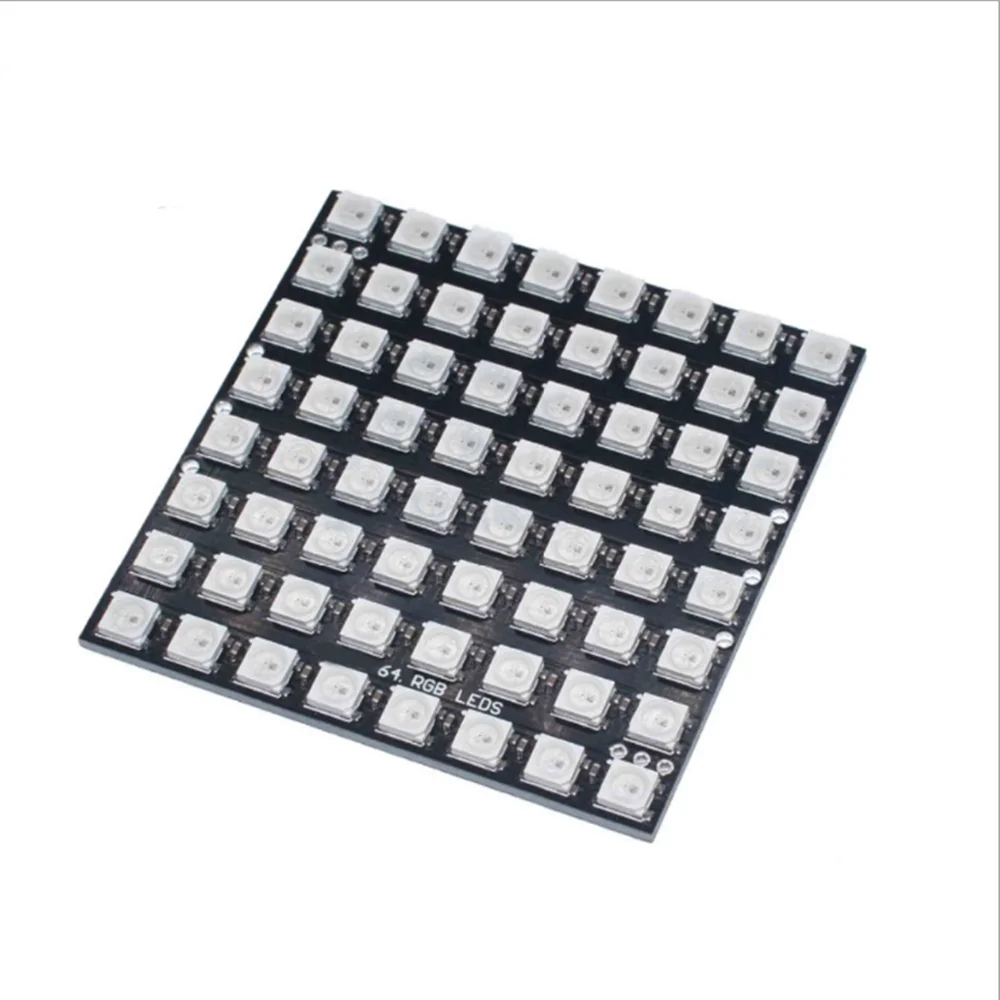 Пиксельная Светодиодная лента ws2812b 8x8 16x16 8x32 ws2812|Светодиодные ленты| |