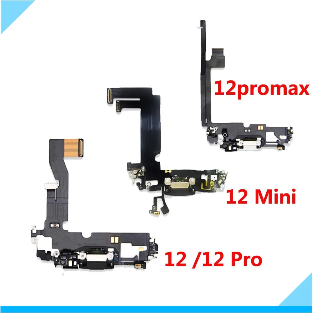 

Usb-порт для зарядки гибкий кабель для iPhone 12 Pro 12Pro Max Mini разъем USB порт док-станция запасные части