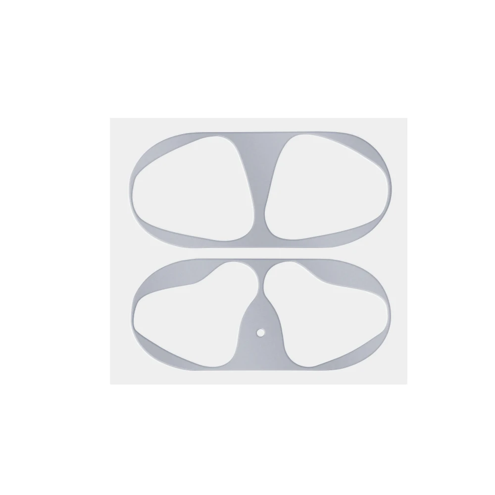 Пылезащитная пленка для Airpods 1 ультратонкая металлическая наклейка пылезащитная