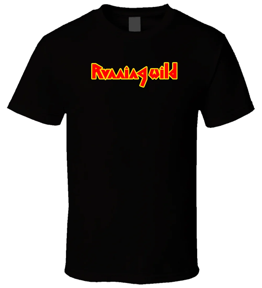 

RUNNING WILD 2 Black T Shirt Cool Casual pride t shirt men Unisex New Fashion tshirt free shipping tops ajax funny t shirts