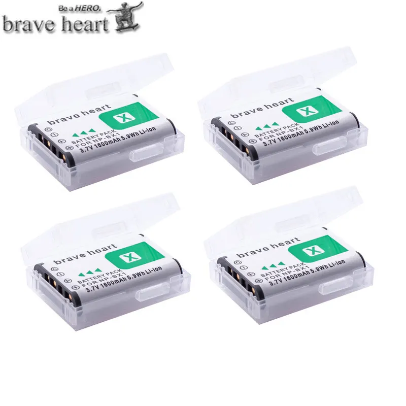 6x акумуляторная батарея NPBX1 NP-BX1 NP BX1 Батарея пакеты+ 3 лота USB Зарядное устройство для sony комплектующие фотоаппарата sony DSC RX1 RX100 AS100V M3 M2 HX300 HX400 HX50 HX60 GWP88 - Цвет: 4battery