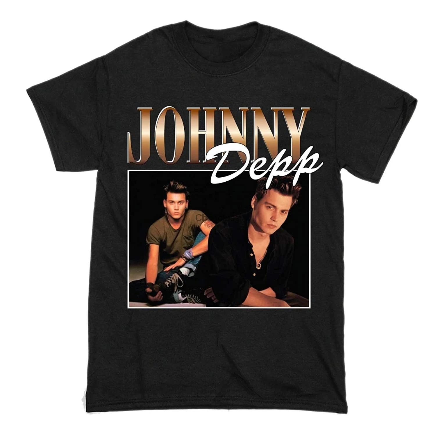 

DEANS JohnnyDepp TShirts Hoodie for Men Women Pullover Shirts Long Sleeve Blouses Crewneck Sweatshirt Black