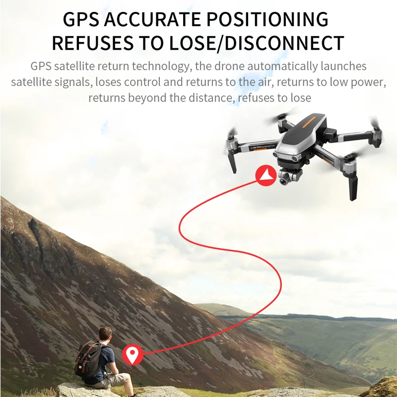 Квадрокоптер Gps Дрон 4k Профессиональный 5G Wifi бесщеточный жест фото FPV мини камера