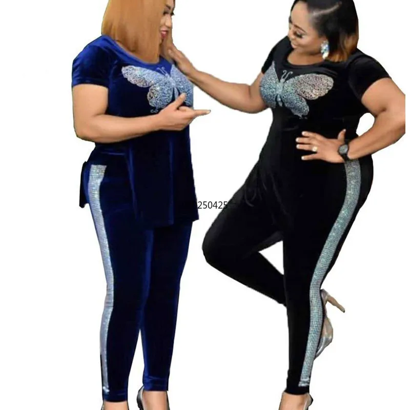 Женская обувь в африканском стиле Костюмы из 2 предметов Топы и штаны Комплекты