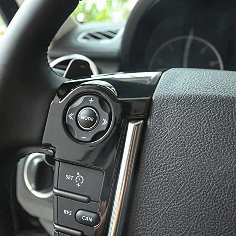 Чехол рулевого колеса автомобиля отделка наклейки для Land Rover Discovery 4 LR4 2010-2016 Freelander