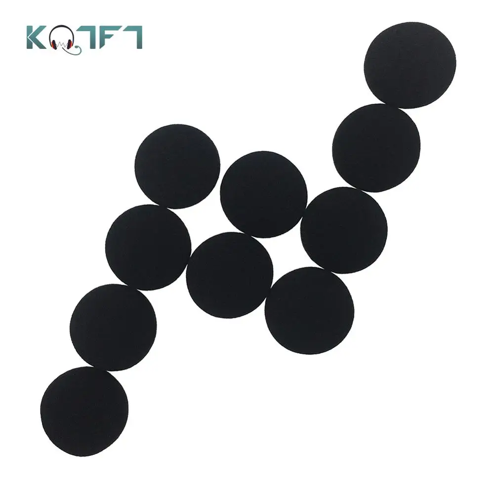 KQTFT Soft Foam Replacement Ear pad for Plantronics Audio 310 470 478 628 626 Headset Sleeve Sponge Tip Cover Earbud Cushion