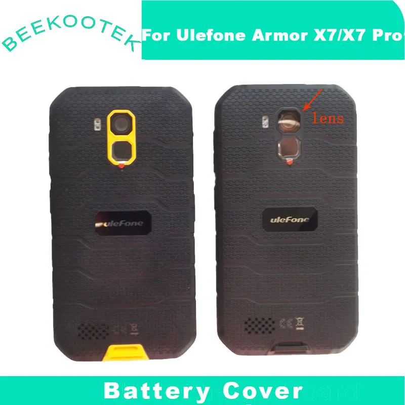 New Original Ulefone Armor X7/Armor X7 Pro Battery Cover Back Case  with Microphone  Fingerprint  For Ulefone Armor X7 Pro Phone