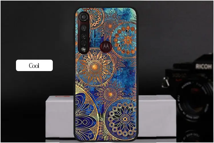 Чехол для Motorola Moto G8 Plus, мягкий матовый чехол с милыми животными и цветочным мрамором для Moto G8 play one macro, силиконовый чехол для телефона s